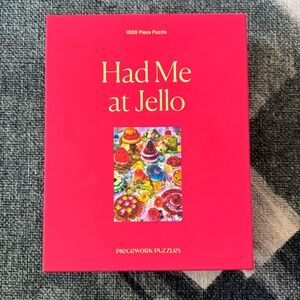 Piecework 1000 piece Puzzle "Had Me At Jello"